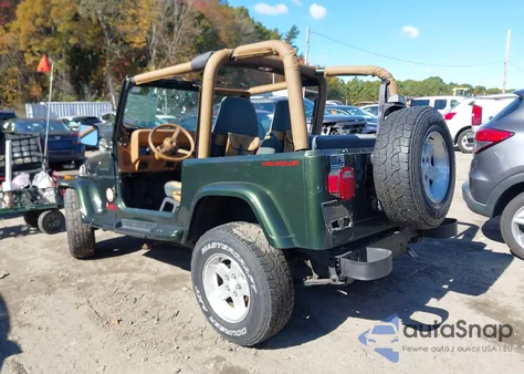 1995 Jeep Wrangler / Yj Sahara из США, поврежденный, VIN 1J4FY49S6SP275021